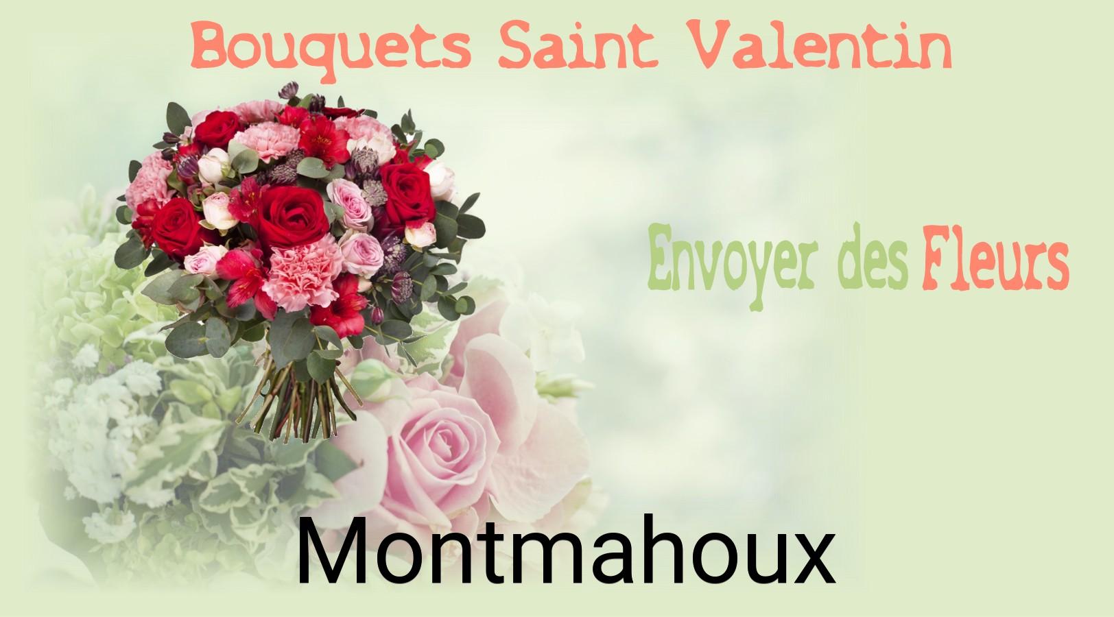 Roses de Saint-Valentin livrées à Montmahoux